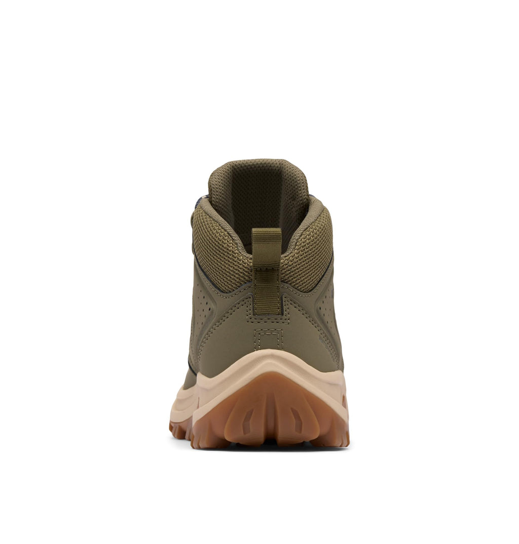 Columbia Womens Transverse Waterproof Hiking Boot, Stone Green/Raw Honey, 10.5
