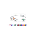 Iefil Mothers Day Gifts for Wife - Infinite Rose Heart Bracelets, 925 Sterling Silver May Birthstone Bracelet, Emerald Bracelet, Anniversary Birthday Gifts for Women Wife Girlfriend