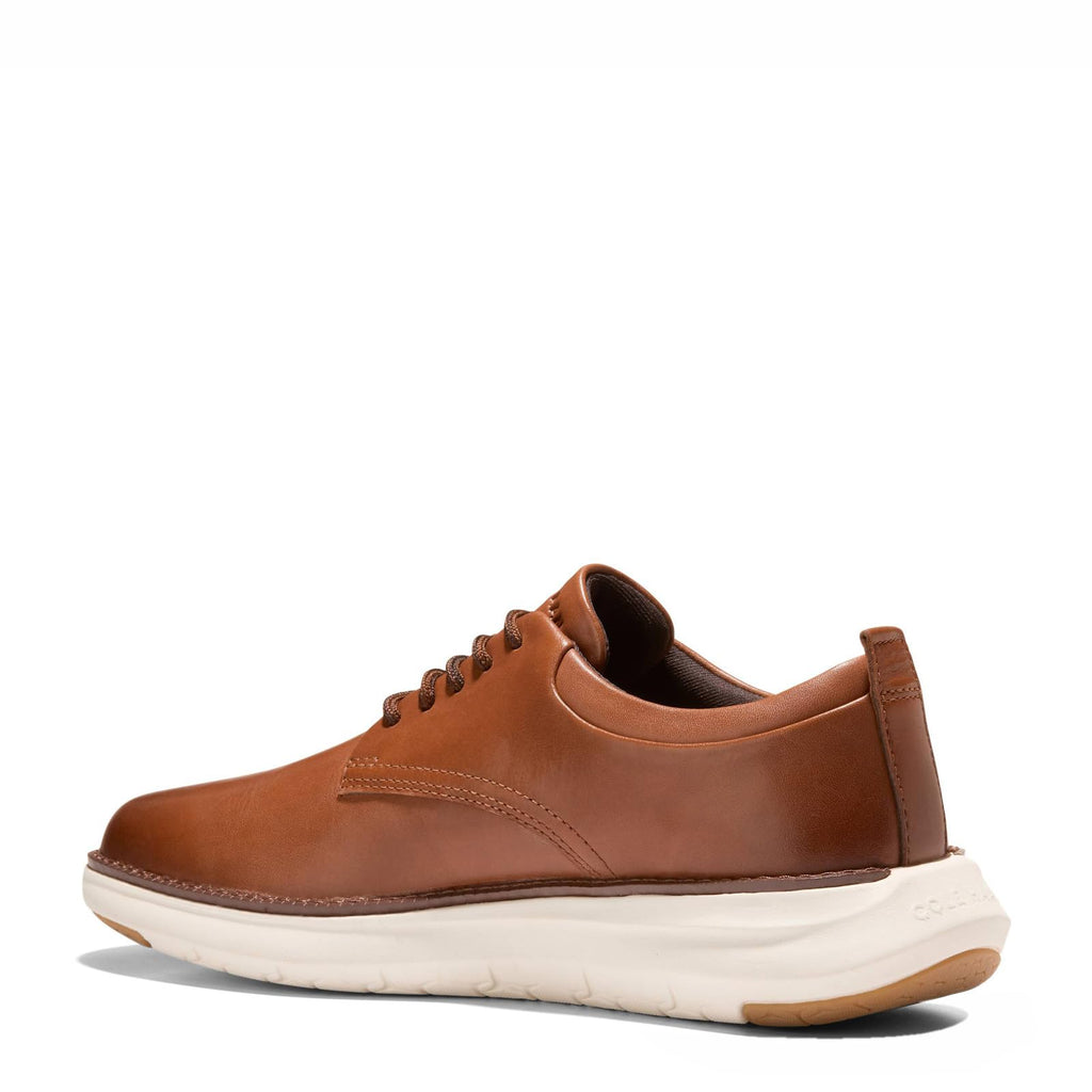Cole Haan Men's Grand Remix Oxfords, British Tan/Ivory, 9.5-M US