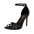 Guess Women's Spring Heeled Sandal, Black 002, 5