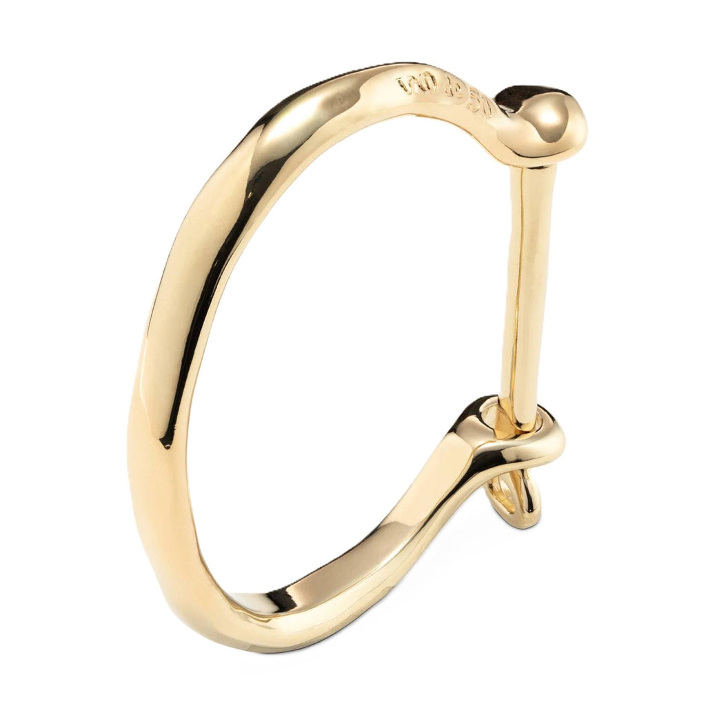 Uno de 50 SHACKLED Bracelet Handcrafted in Spain (18K Gold-Plated, 7, Inches, 7, Inches)