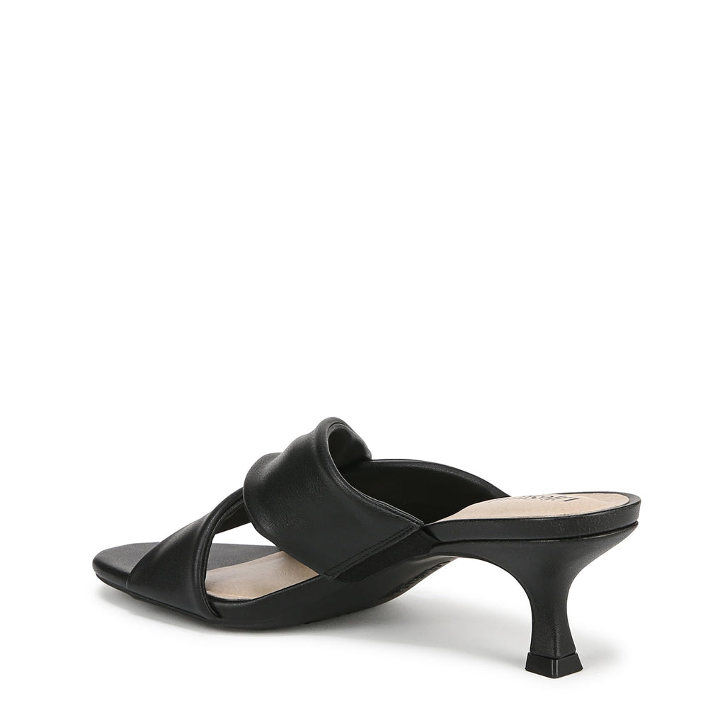 LifeStride Womens Nori Heeled Sandal Black 10 W