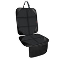 MORROLS Car Seat Protector for Child Seats,1 Pack Car Seat Cushion,Waterproof Fabric Car Seat Covers for Non-Slip Backing Mesh Pockets for Baby,Pet,SUV, Sedan and Trunk(Black)