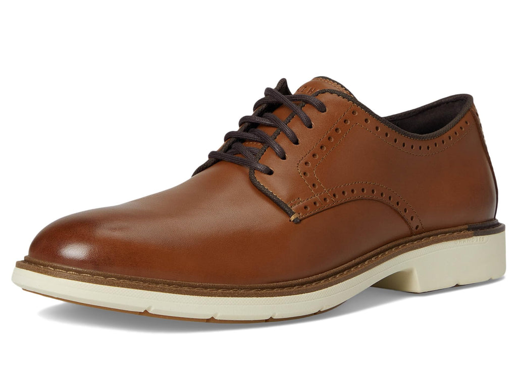 Cole Haan Men's Go-to Plain Toe Oxford, British Tan, 10.5 Medium
