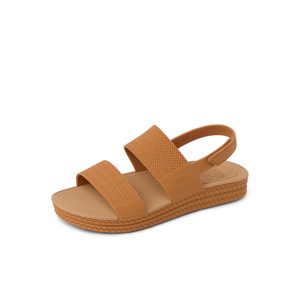 REEF Womens Sandals, Water Vista, Tan, 7