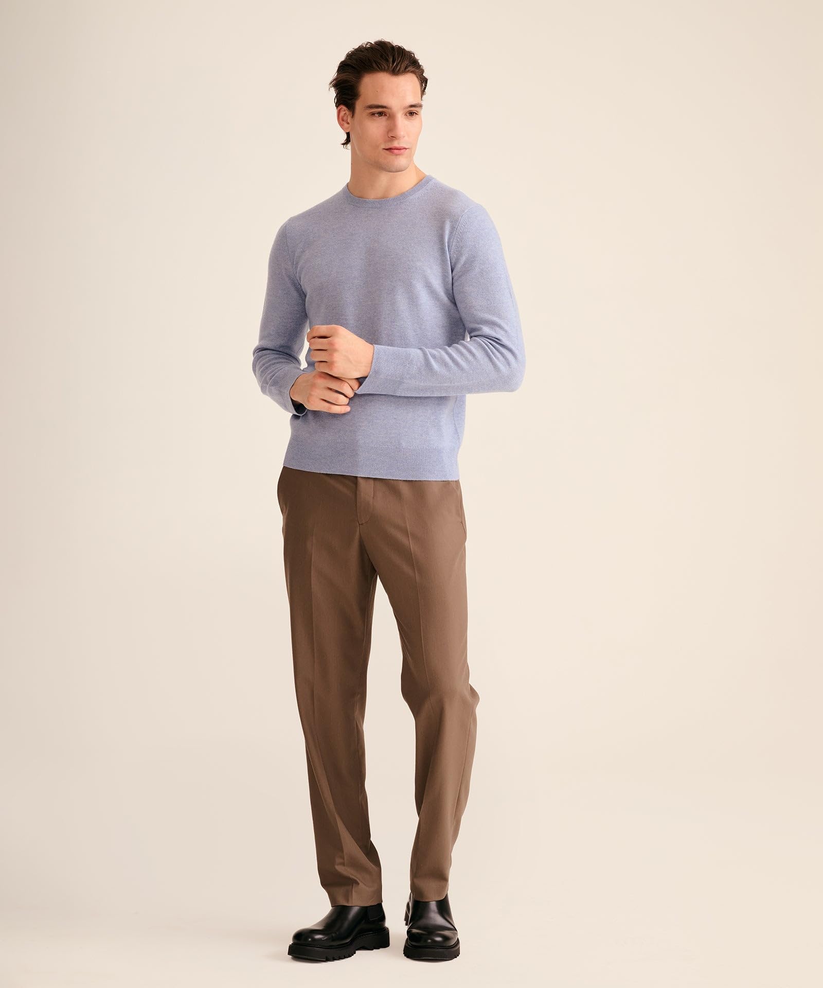 NAADAM Men's Original 100% Pure Cashmere Crewneck Pullover Sweater