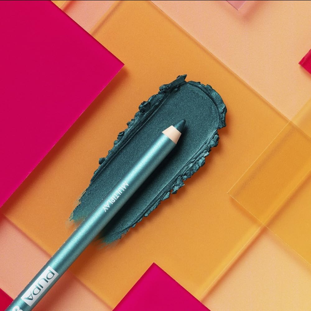 PUPA Milano Multiplay Eye Pencil - Multipurpose Pencil - Suitable For Sensitive Eyes - Soft And Smooth Texture - Paraben Free - Ophthalmologist Tested - Amazing Color - 74 I Love Brownie - 0.04 Oz