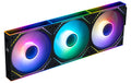Thermalright TL-M12Q-S X3 120mm PC Case Fans, 2000RPM High Airflow, ARGB Daisy-Chain, Infinity-Mirror Lighting, 3-Pack