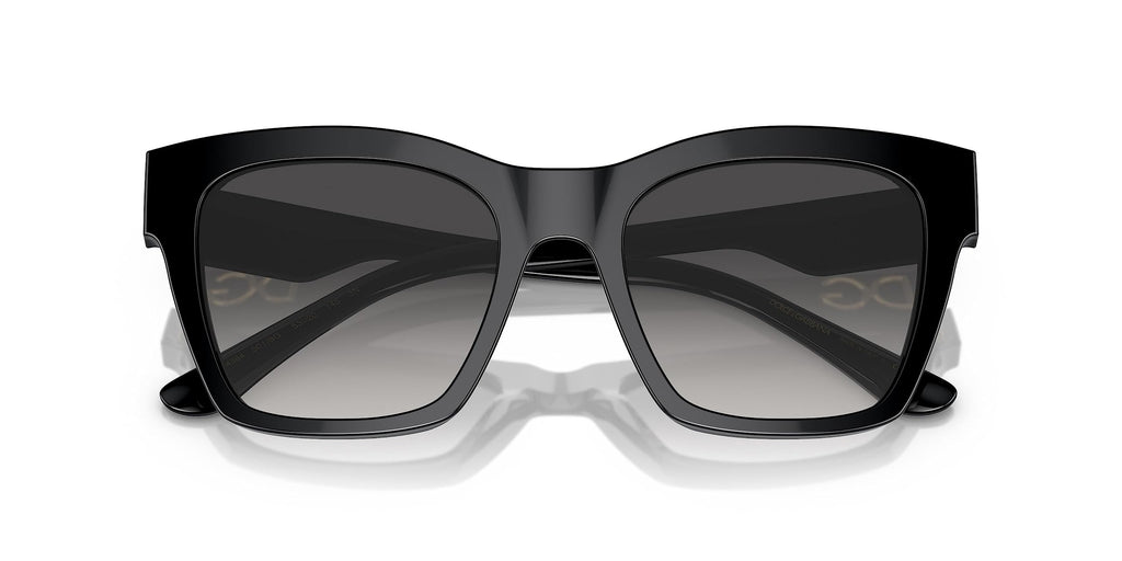 Dolce & Gabbana Womens DG4384 Black/Grey Gradient One Size One Size