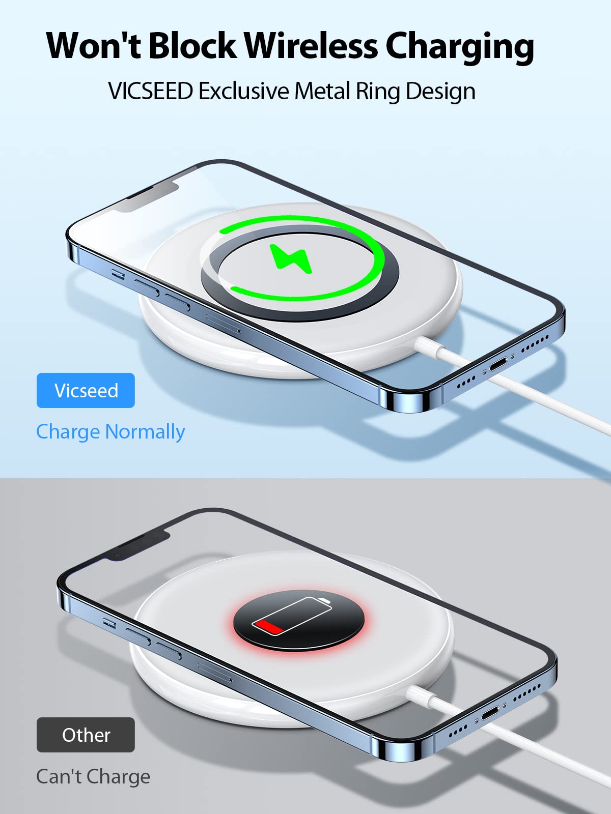 VICSEED for MagSafe Car Mount [Upgraded Strongest Magnet Power] Magnetic Phone Holder for Car Vent 360 Adjustable Magnetic Car Phone Holder Mount for iPhone 17 Pro Max 16 15 14 13 12 Plus Mini