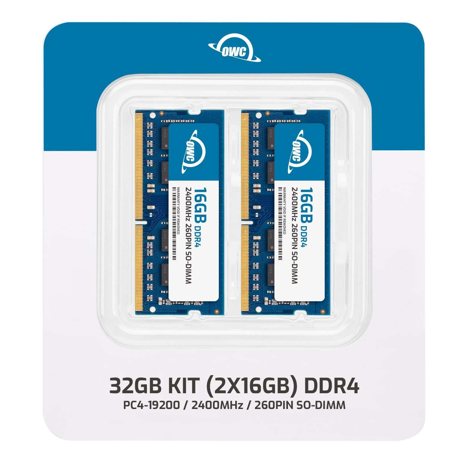 OWC 32GB (2 x 16GB) PC19200 DDR4 2400MHz 260pin SO-DIMMs Memory Ram Upgrade Compatible with 27 and 21.5 iMac (Mid 2017), and Compatible PCs Compatible with MP7N2G/A