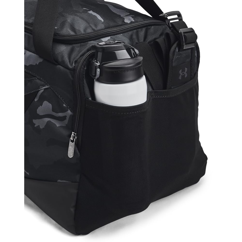 Under Armour Unisex-Adult Undeniable 5.0 Duffle, (010) Black/Black/Black, One Size Fits Most