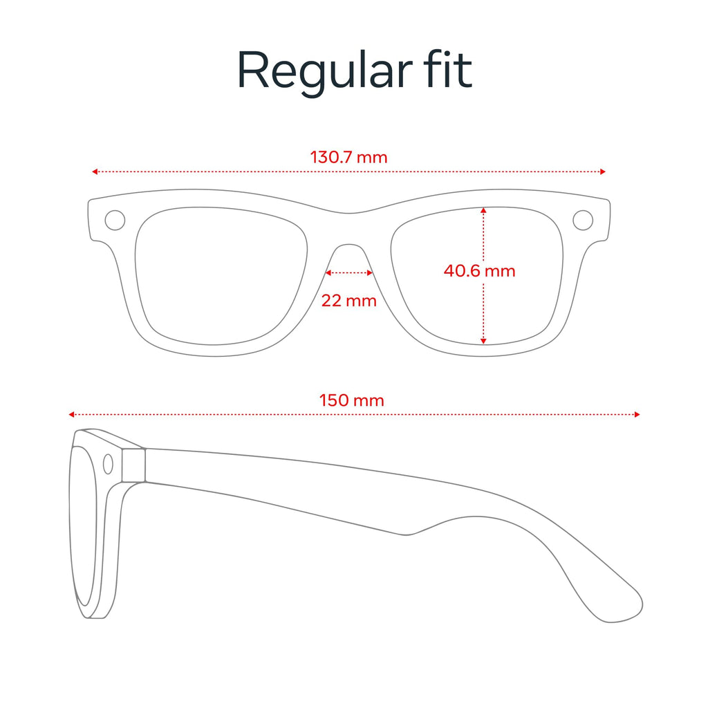 Ray-Ban Meta (Gen 2), Wayfarer, Matte Black | Smart AI Glasses for Men, Women — 2X Battery Life — 3K HD Resolution — 12 MP Ultra-Wide Camera, Audio, Video — Polarized Gradient Graphite Lenses