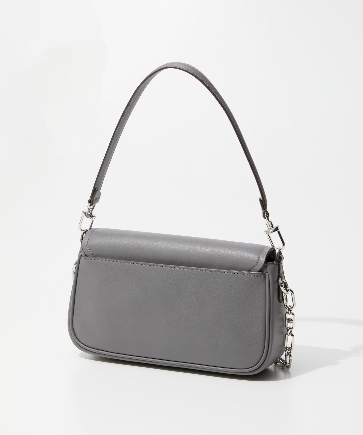Michael Kors Shoulder Bag 30F2S7PC2L PARKER MD CONV POUCHETTE SHLDR, gray, One Size