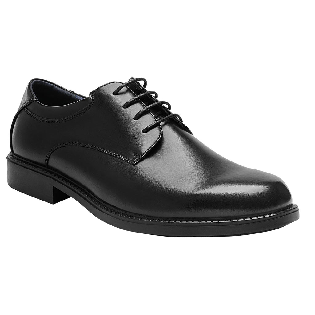 Bruno Marc Men's Dress Oxford Shoes Classic Lace Up Formal Shoes,Size 12W,Black,DOWNINGWIDE-02