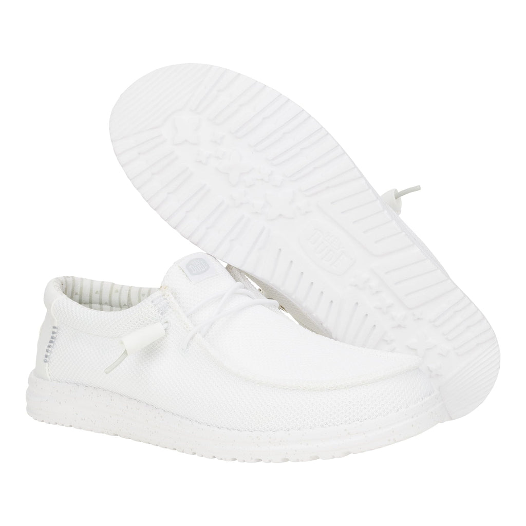 HEYDUDE Wally Stretch Sox - White