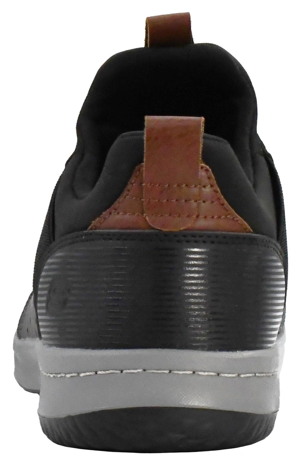 Skechers Men's Classic Fit Delson Camben Sneaker, Black/Grey, 9 US