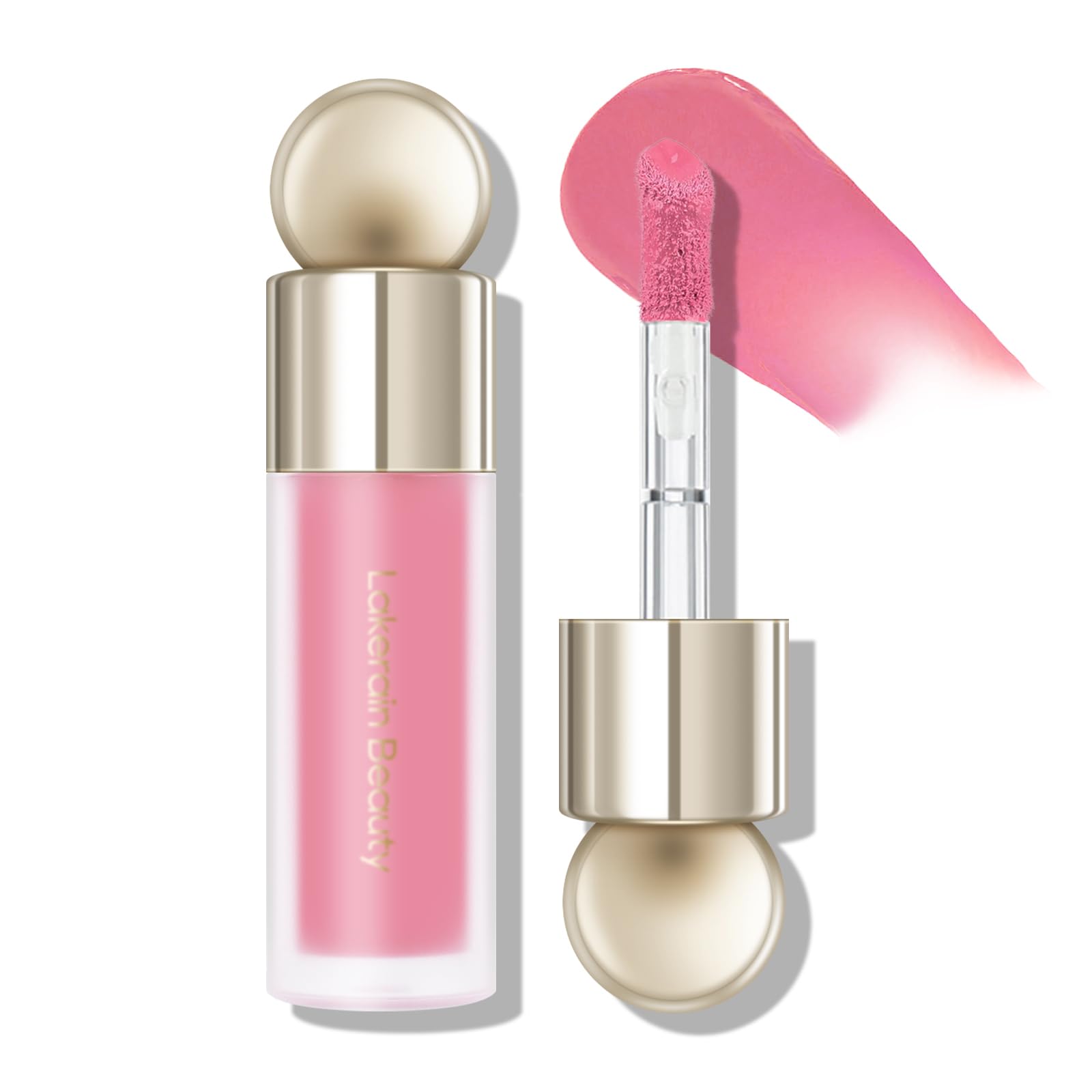 KYDA Liquid Blush, Matte Tinted for Cheeks, Lasting Dewy Cheek, Soft Creamy Blush, Blendable Lightweight, Buildable Matte Coverage, Cool Pink