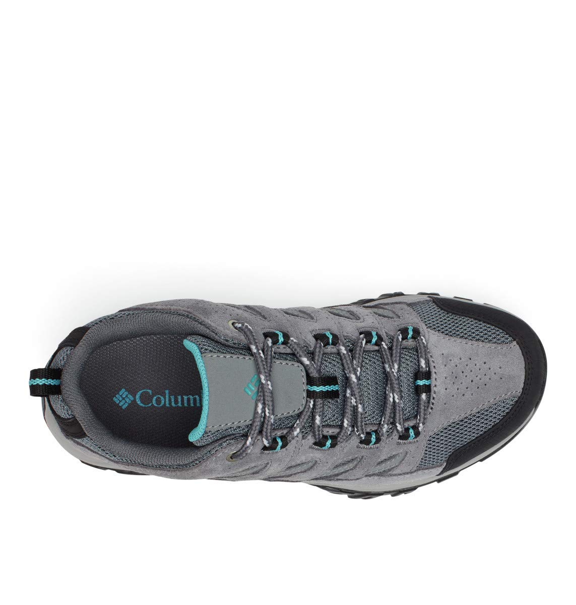 Columbia Womens Crestwood Hiking Shoe, Graphite/Pacific Rim, 9