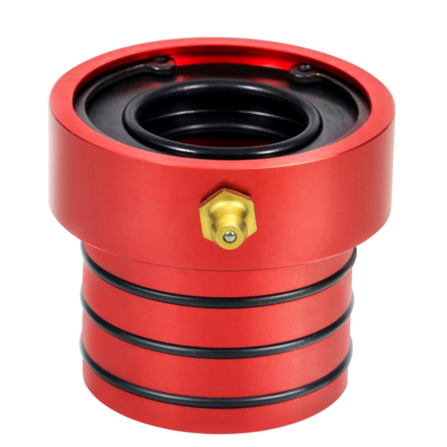 Axle Tube Seal Pair MG21103 Front Outer Axle Seals Dana 30/44 for Jeep JKUR Jeep Wrangler YJ JK TJ XJ ZJ MJ 2PCS-Red