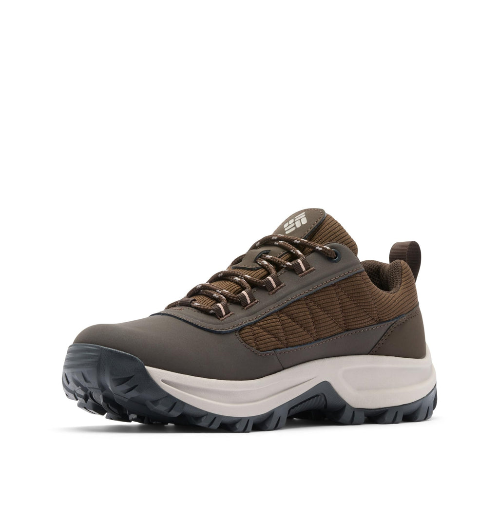 Columbia Women's Transverse Hike Low Waterproof, Cordovan/Blush Rose, 9