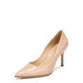 Naturalizer Womens Anna Pump Creme Brulee Beige Leather 7 M