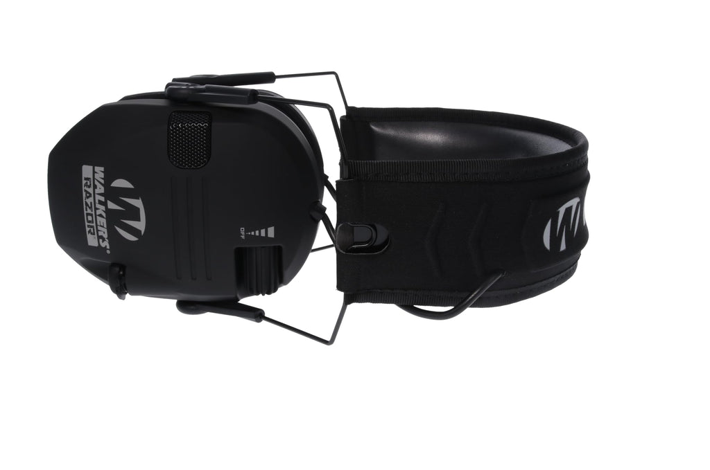 Walker's Razor Slim Electronic Muff, Black
