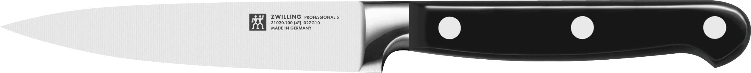 Zwilling Professional S J.A Henckels 3 Piece Knives Set, Black/Stainless Steel (35602-000-0)