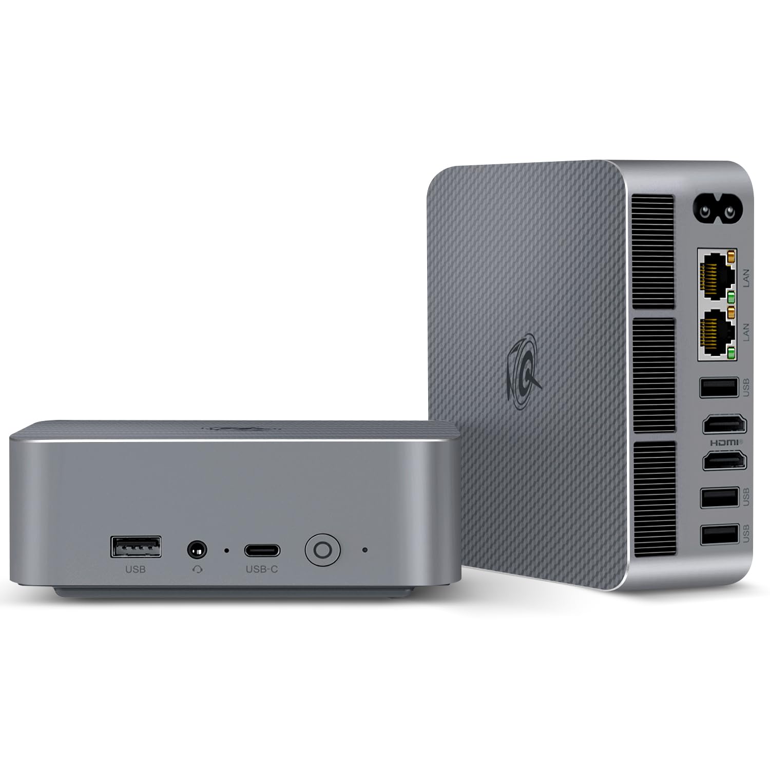 Beelink EQi12 Mini PC, Intel Core i5-1235U(10C/12T, up to 4.4GHz), Mini Computer with 32GB DDR4 RAM 1TB M.2 PCle 4.0x4 SSD, Micro PC Support 4K@60Hz Dual Screen Display/1000M LAN/WiFi6/BT5.4