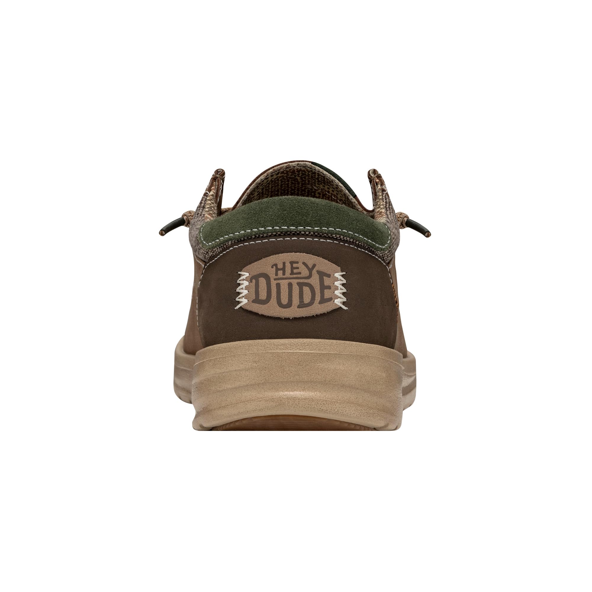 HEYDUDE Men's Paul Nut Size 11 | Men’s Shoes | Men's Lace Up Loafers | Comfortable & Light-Weight
