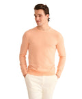 NAADAM The Original Cashmere Crewneck Sweater,Apricot,XL