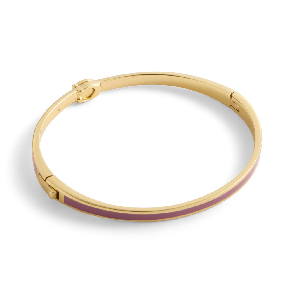 COACH Jewelry Women's Signature C Enamel Bangle Bracelet