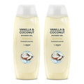 by Amazon Vanilla & Coconut Shower Gel, 2 x 500ml