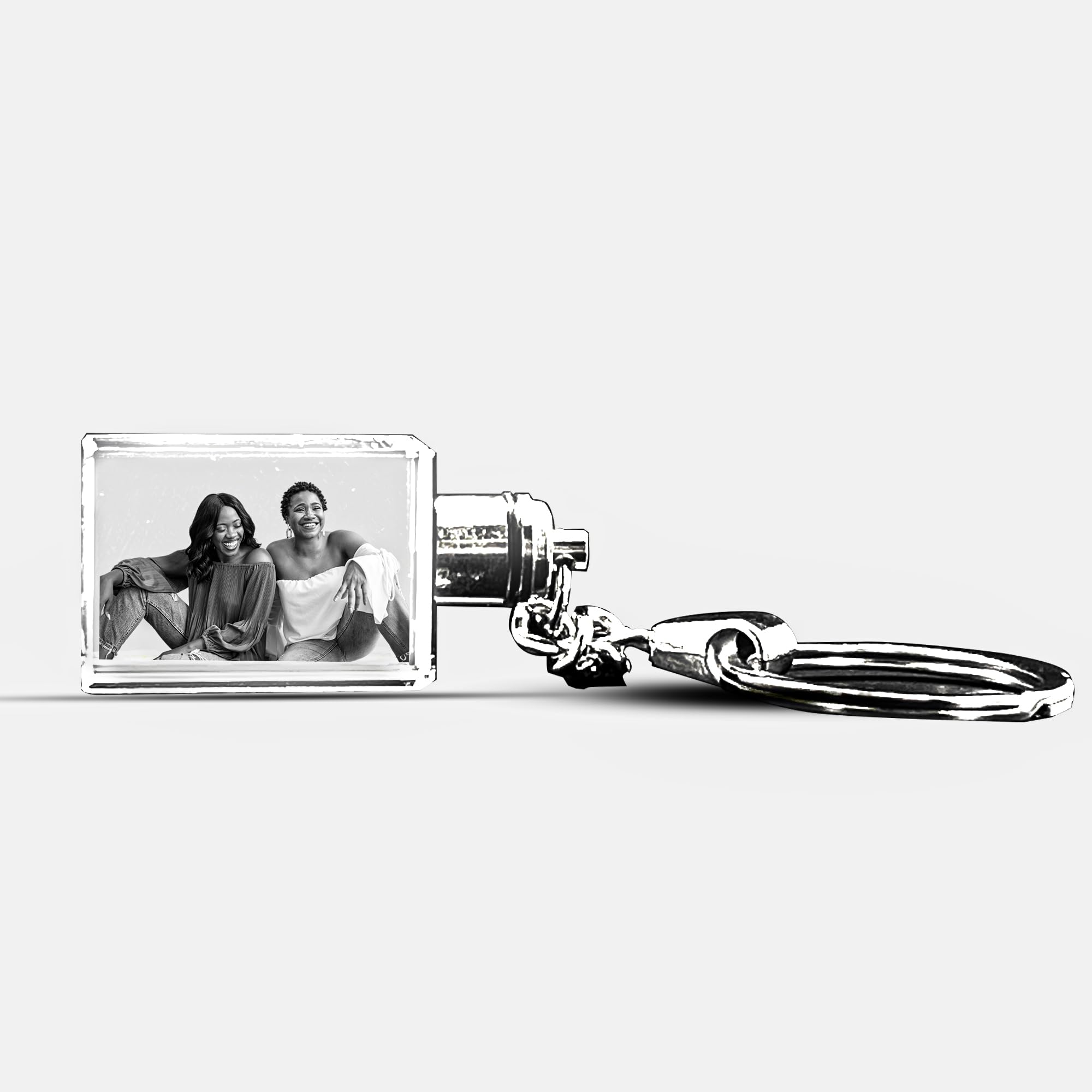 A&B Crystal Collection Personalized Keychain (Pack of 1)