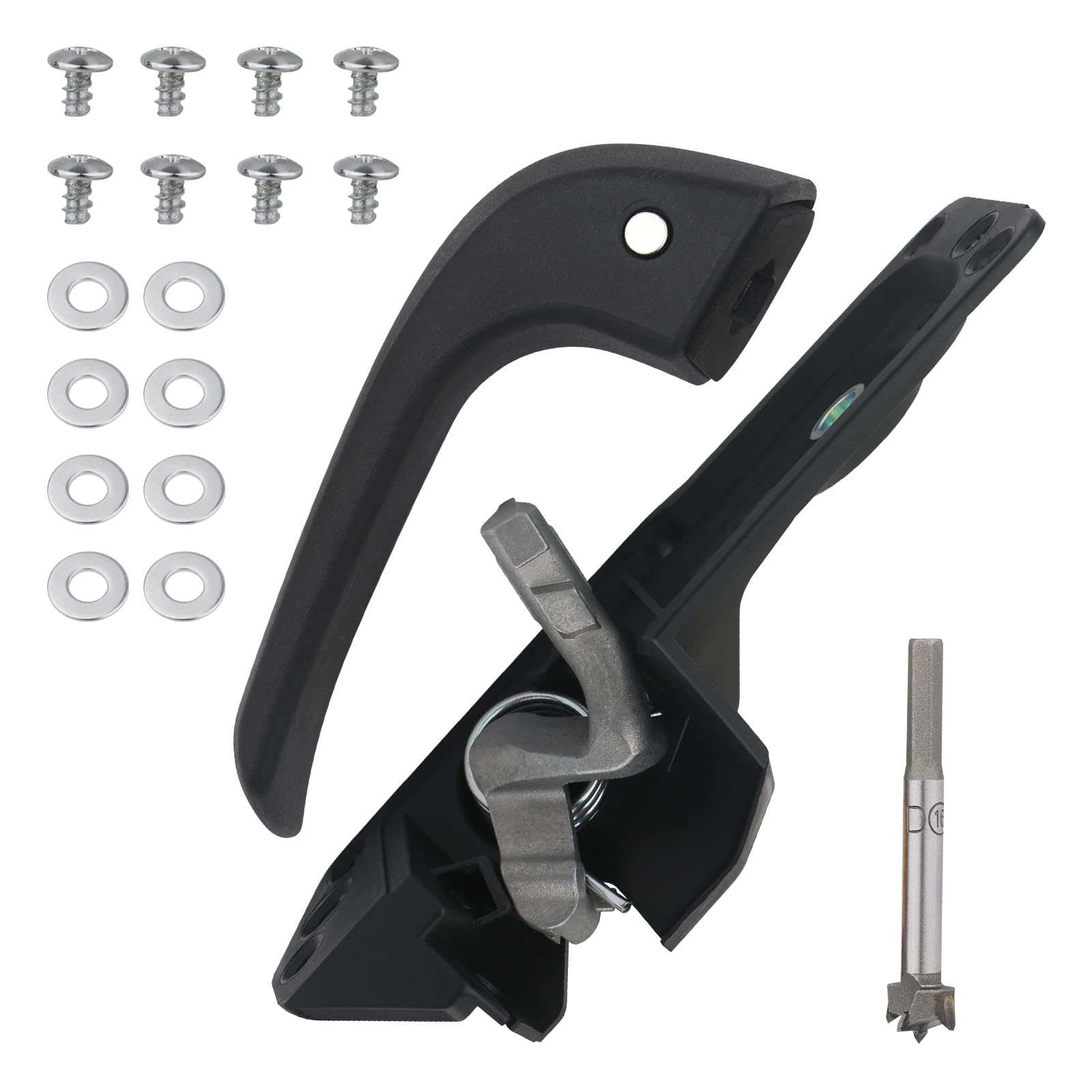 APPERFiT Interior Door Handle for Left Driver Side Compatible with Chevy Chevrolet Silverado, GMC Sierra Truck 1500 2500 3500 2007-2014 Door Panel Parts 20833606