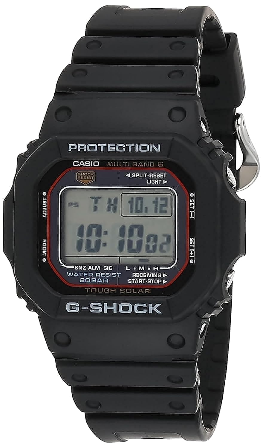 Casio G-Shock GW-M5610U-1 Men's Solar Black Resin Sport Watch