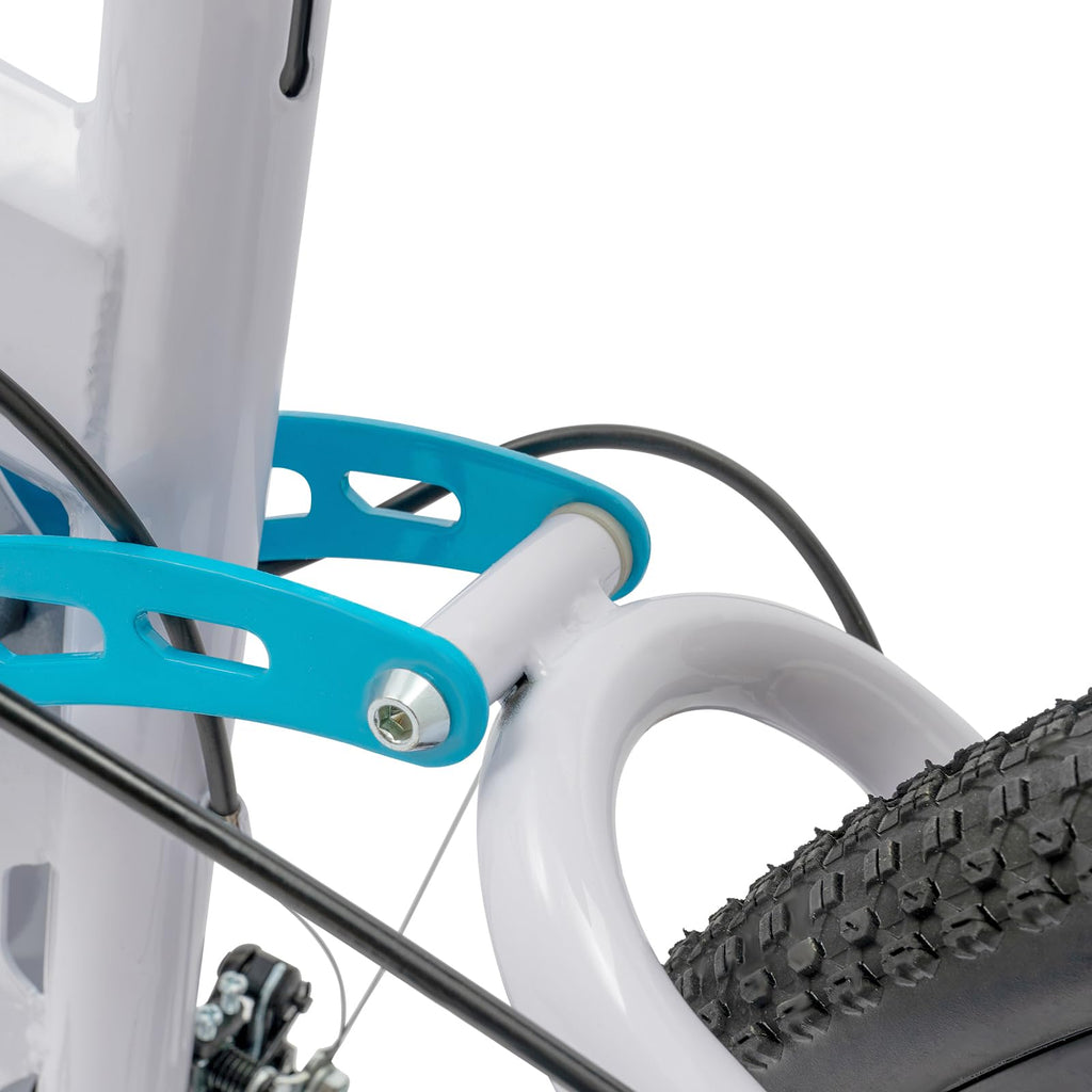 Arligaaduo 26 Inch Foldable Mountain Bike, 21 Speed Folding Mountain Bike with Double Shock Effect, Full Suspension Powerful Mechanical Dual Disc Brakes, Unique Design and Ergonomic Frame & Cushion