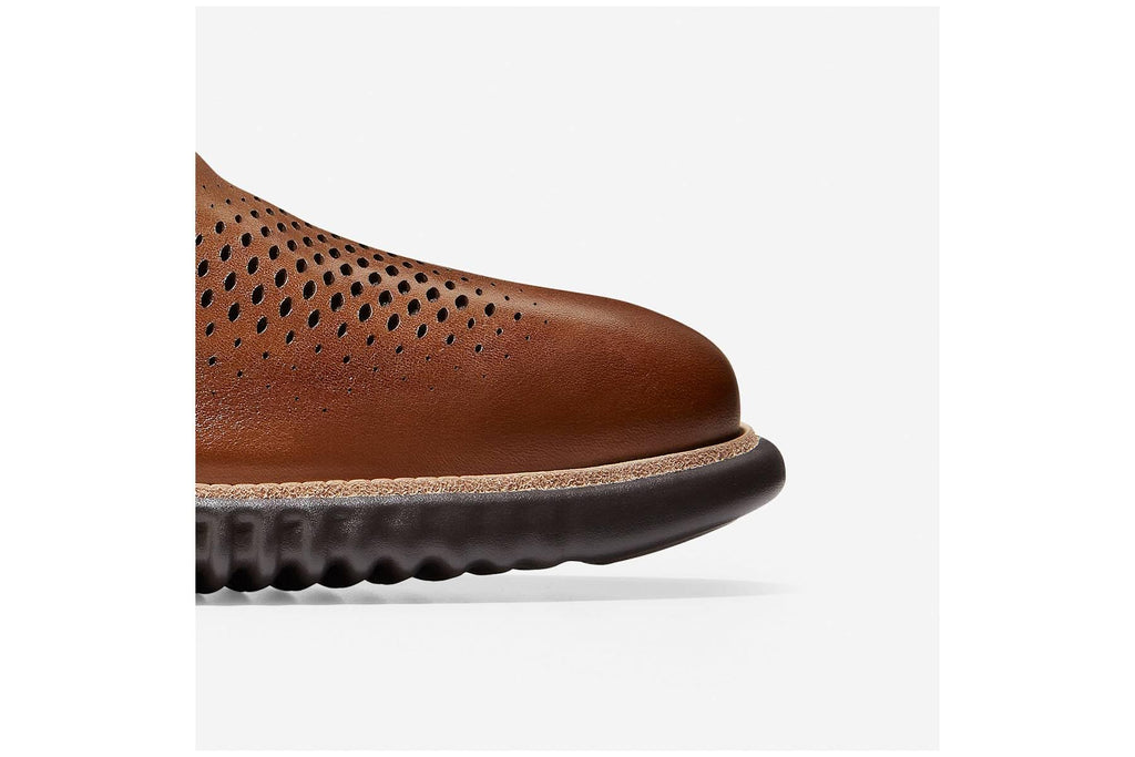 Cole Haan Mens 2 Zerogrand LSR Wing British Tan/Black/Ivory 12 D - Medium