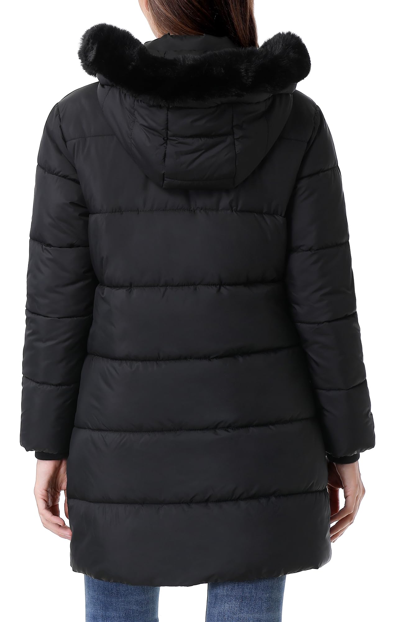 GOLDLADIES Women's Winter Coat Long Waterproof Parka - Warm Snow Jacket for Women,Windproof Insulated Winter Jacket for Cold Weather
