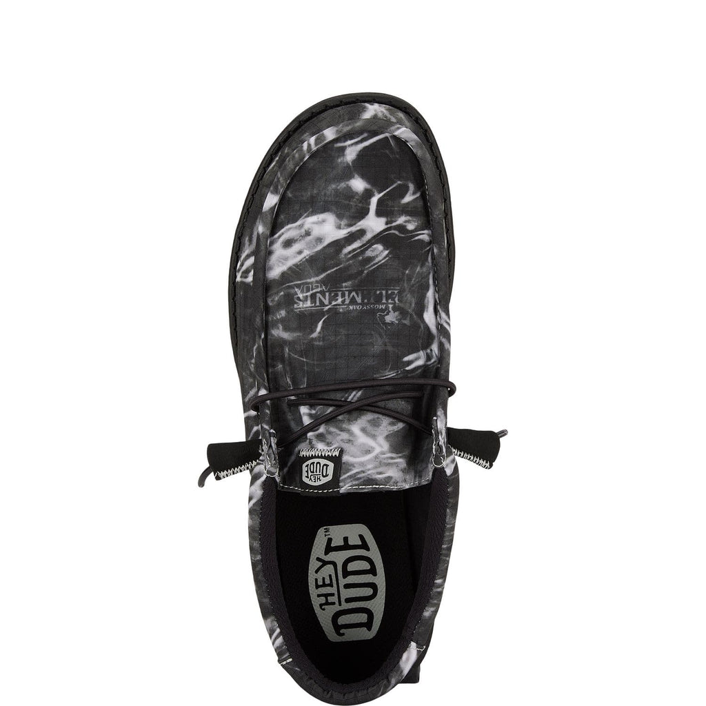 HEYDUDE Men's Wally Mossy Oak Elements | Men's Shoes | Men Slip-on Loafers | Comfortable & Light-Weight