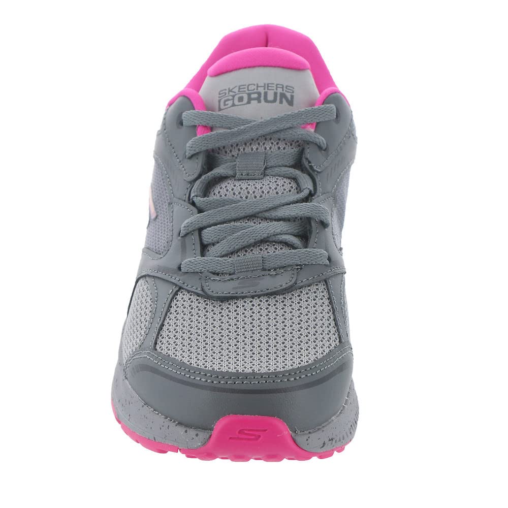 GO Run CONSISTENT - Vivid Horizon, Gray/Pink, 9.5 Wide