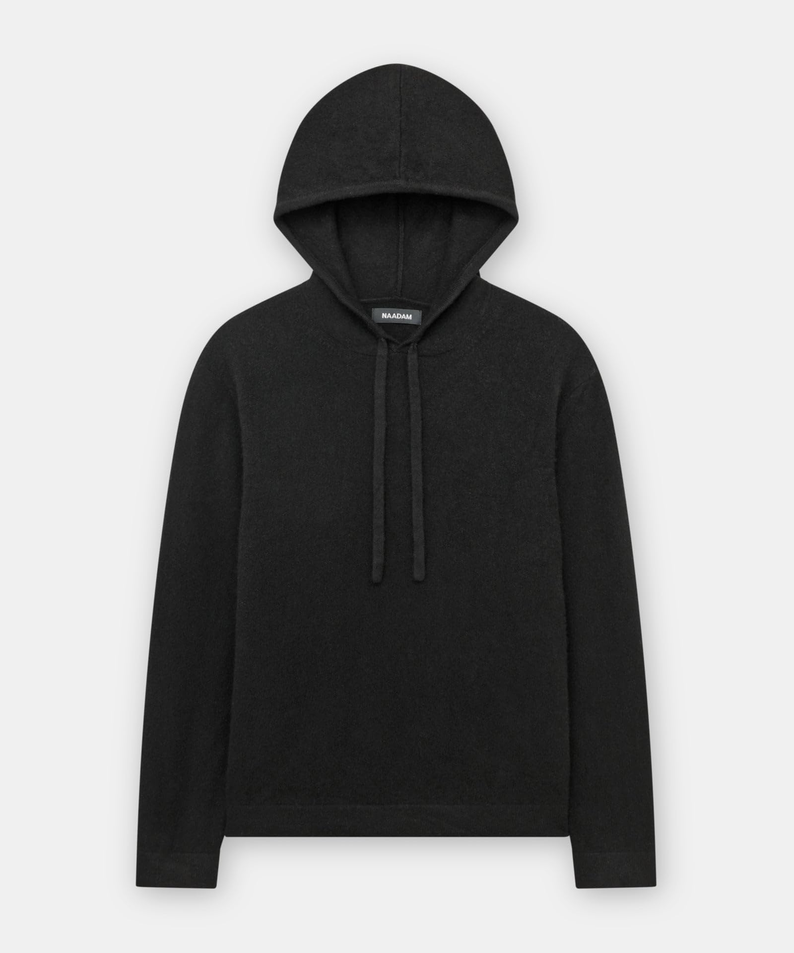 NAADAM Womens The Off-Duty 100% Cashmere Hoodie Black