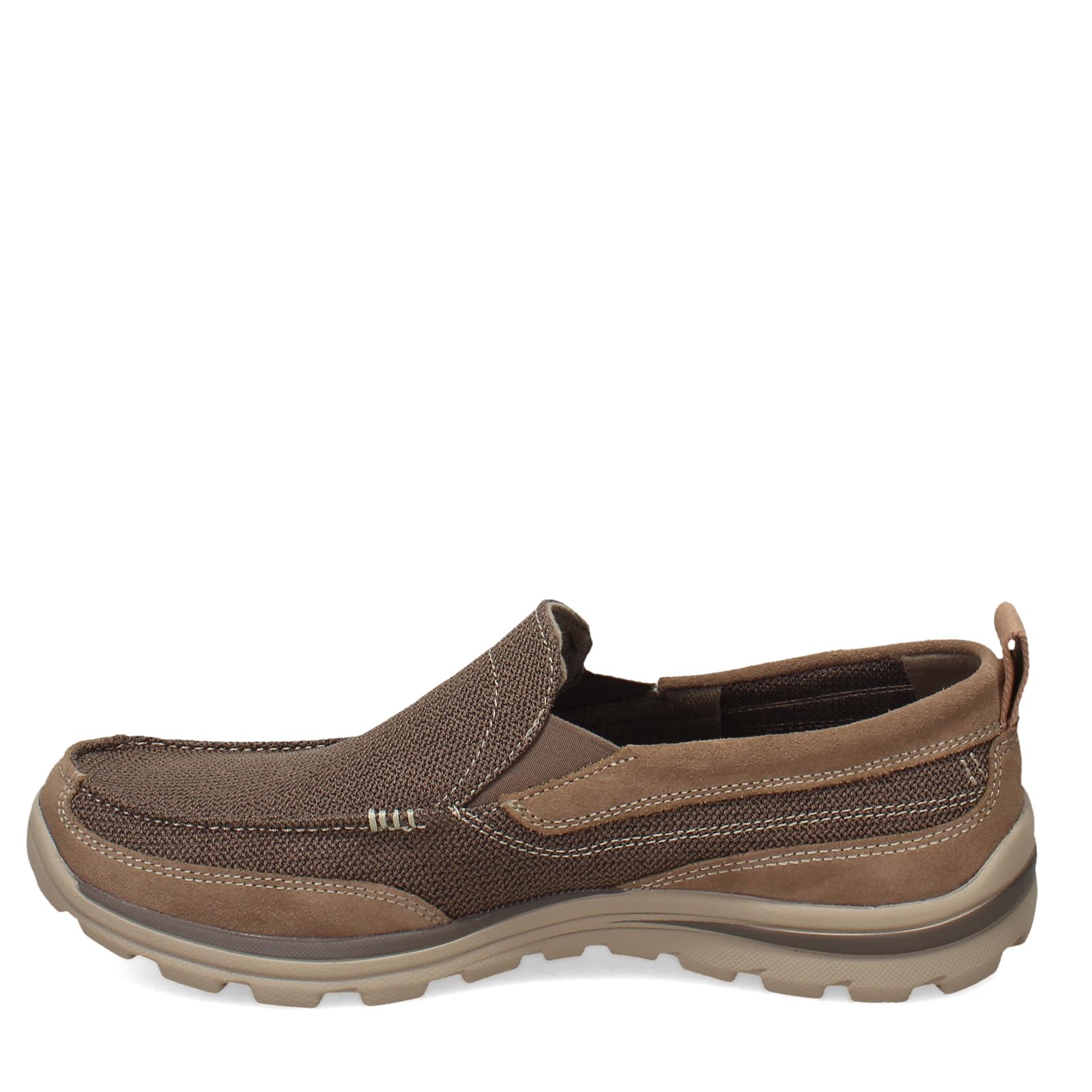 Skechers Men's Superior Milford Slip-On Loafer, Light Brown, 11 M US