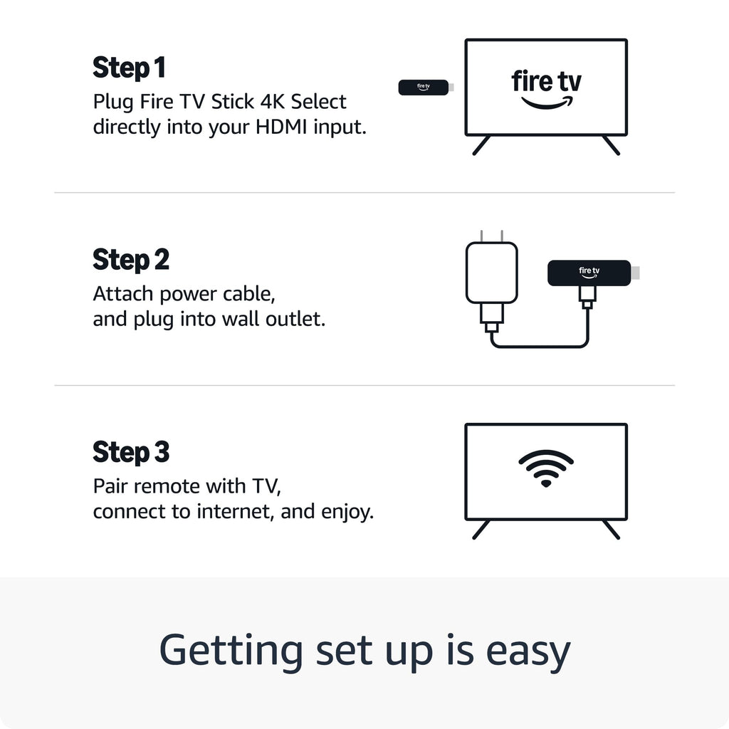 Amazon Fire TV Stick 4K Select bundle with 2-Year Protection Plan