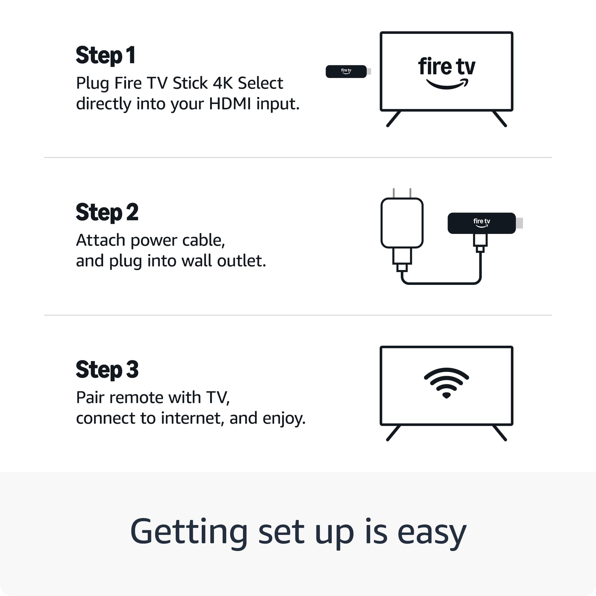 Amazon Fire TV Stick 4K Select bundle with 2-Year Protection Plan