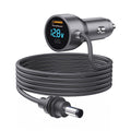 Starlink Mini Cable,Starlink Mini Accessories Car Charger, 3-in-1 DC Power Cable with 12V-48V Cigarette Lighter Adapter,PD 30W + USB-A 30W + DC 72W Car Power Supply for Trucks, RVs, Boats(10Ft)