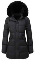 GOLDLADIES Women's Winter Coat Long Waterproof Parka - Warm Snow Jacket for Women,Windproof Insulated Winter Jacket for Cold Weather