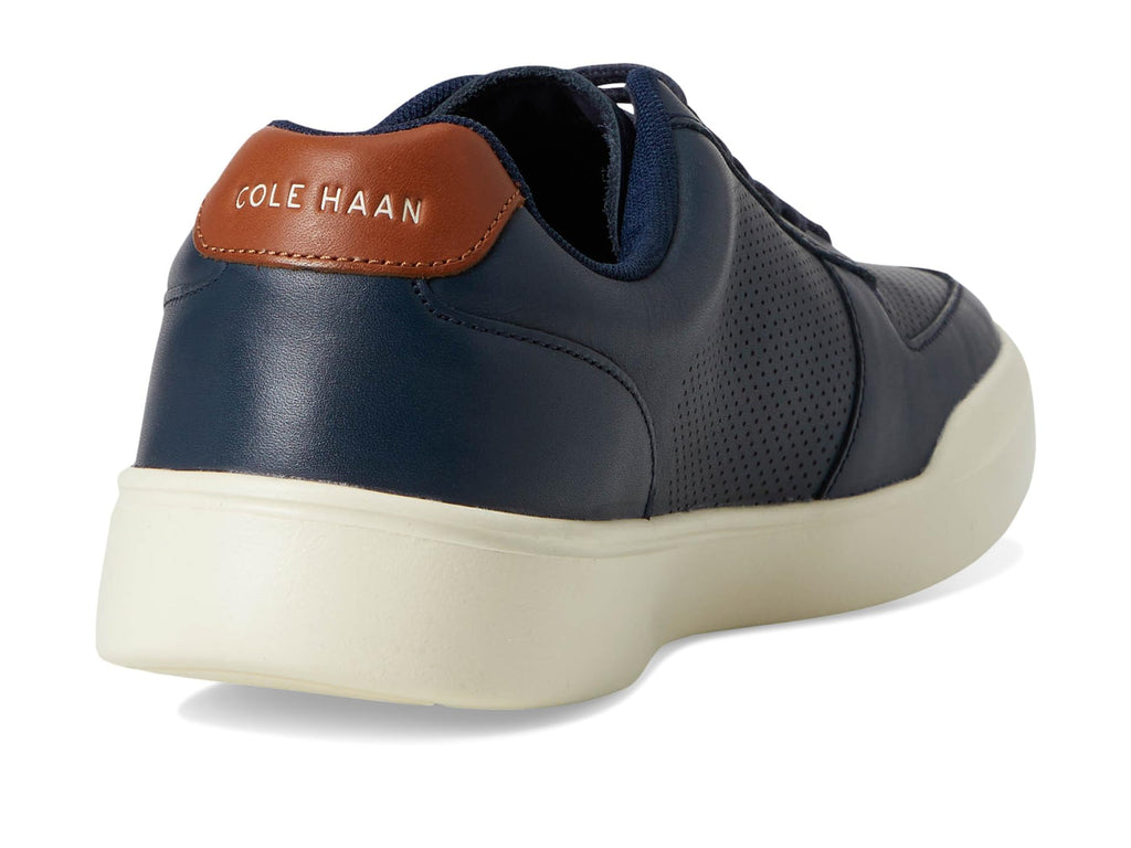 Cole HAAN Mens Grand Crosscourt Modern Perforated Sneaker, Peacoat/British TAN, 10-M US