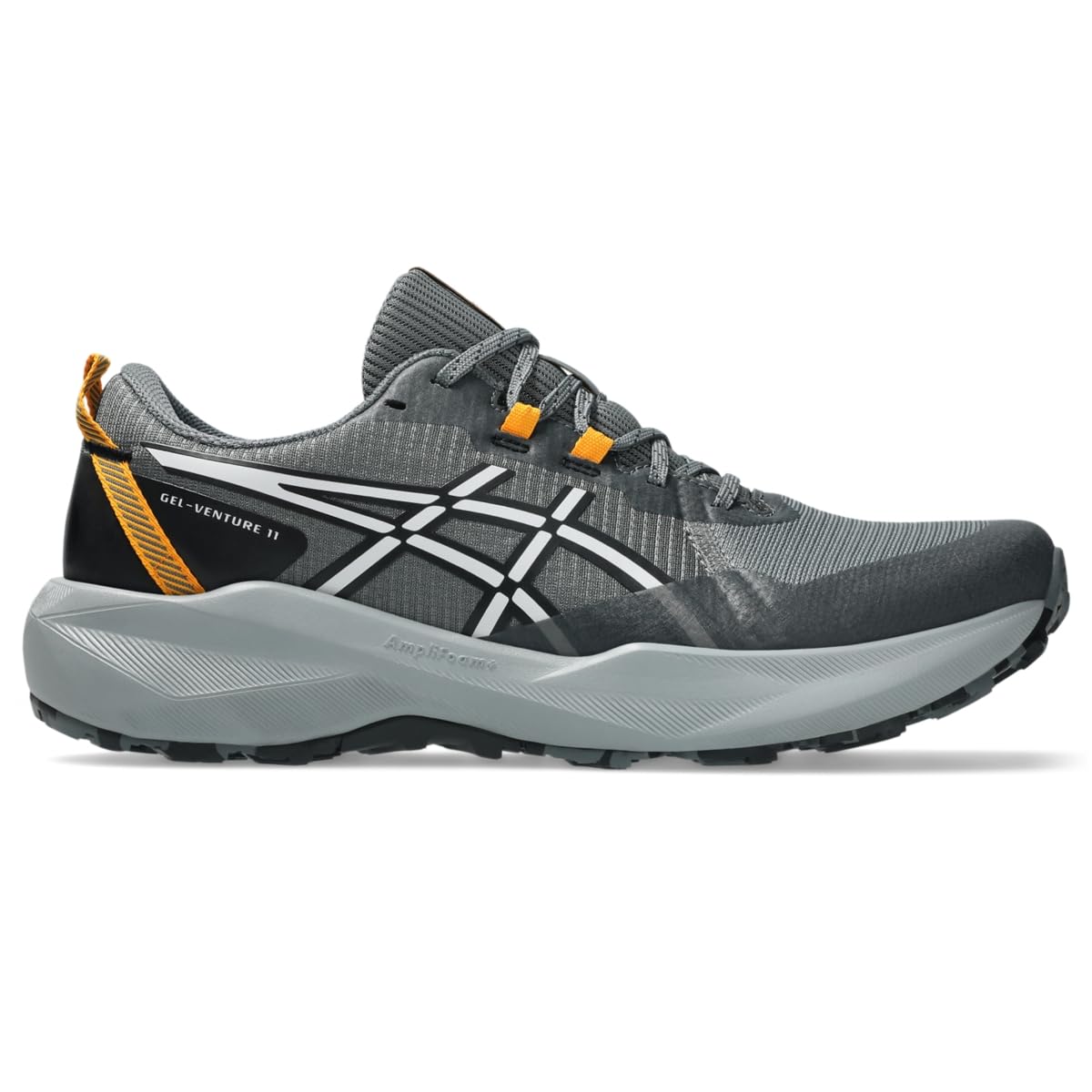 ASICS Men's Gel-Venture 11 Running Shoes, 12, Steel Grey/Cloud Grey