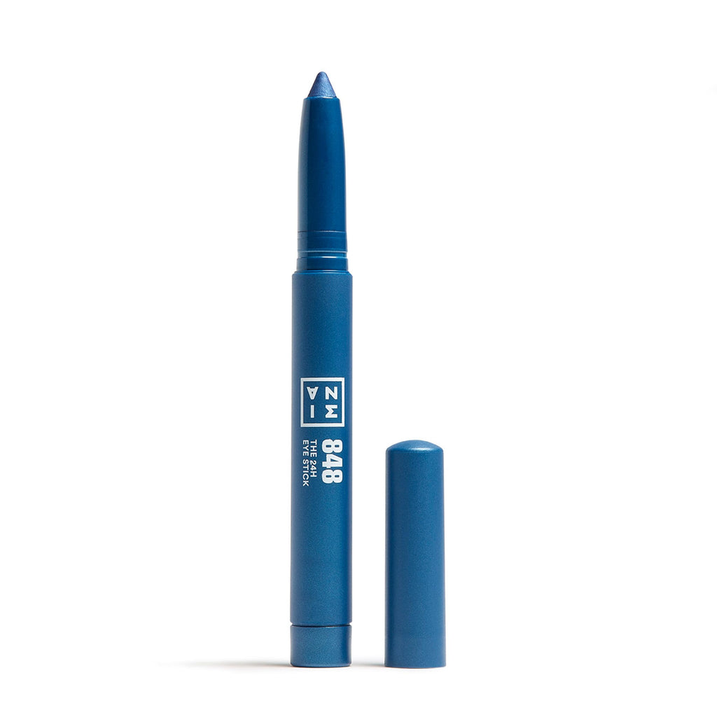 3INA The 24H Eye Stick - Long Wear Eyeshadow Stick - Creamy, Waterproof and Pigmented Eye Shadow - Matte, Sparkly, Metallic Finish - 848-0.049 oz